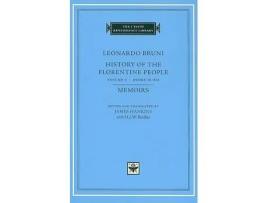 Livro history of the florentine people de leonardo bruni (inglês)