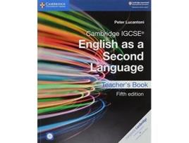 Livro cambridge igcse (r) english as a second language teacher's book with audio cds (2) and dvd de peter lucantoni (inglês)