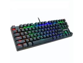 Teclado Gaming SLOWMOOSE 87Black Rgb Light (MecÃ¢nico - InglÃªs - Preto)