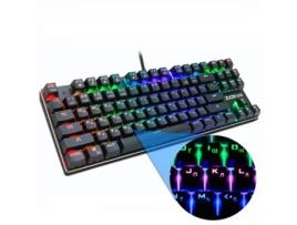 Teclado Gaming SLOWMOOSE 87 Black Mix Light (MecÃ¢nico - Russo - Preto)