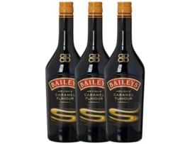 Licor BAILEYS IRISH CREAM Licor Creme Baileys Irish Cream Caramelo (0.7 L - 3 unidades)