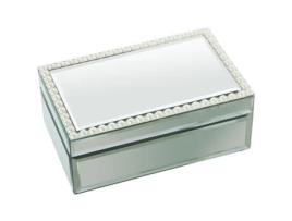 Cai x a de Jóias DRW Espelho 21 x 13 x 9 cm)