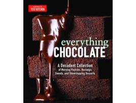 Livro everything chocolate de america's test kitchen (inglês)