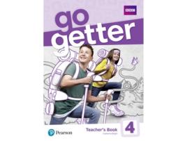 Livro gogetter 4 teacher's book with myenglishlab & online extra homework + dvd-rom pack de sandy zervas (inglês)