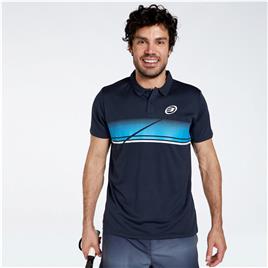 Bullpadel Agape - Azul - Polo Padel Homem tamanho S