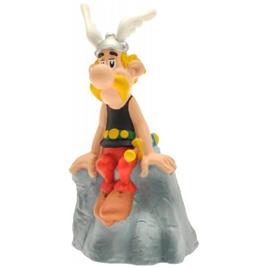 Cofrinho Infantil Asterix na rocha 16cm