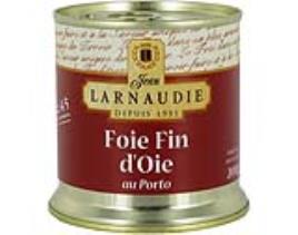 Foie Fin Larnaudie Ganso Com Porto 200 G