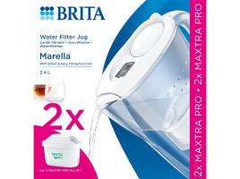 Jarro Com 2 Filtros Brita Branco 2.4 L