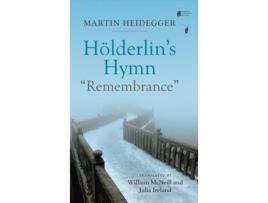 Livro hoelderlin's hymn "remembrance" de martin heidegger (inglês)