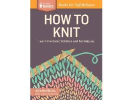 Livro how to knit de leslie ann bestor (inglês)