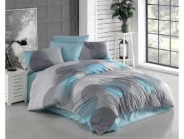 Jogo De Roupa De Cama Dennis AzulM`DECO (Cinzento - 240X260cm)