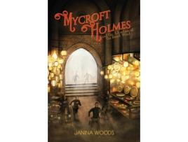 Livro mycroft holmes and the adventure of the desert wind de janina woods (inglês)