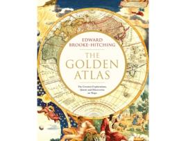 Livro the golden atlas de edward brooke-hitching (inglês)