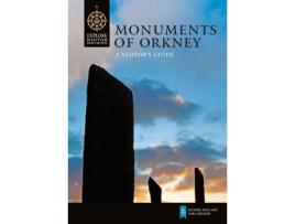 Livro monuments of orkney de caroline wickham-jones (inglês)