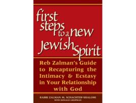 Livro first steps to a new jewish spirit de rabbi zalman schachter-shalomi (inglês)