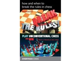 Livro how and when to break the rules in chess de neil mcdonald,noam manella,zeev zohar (inglês)