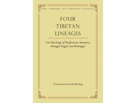 Livro four tibetan lineages de translated by sarah harding (inglês)