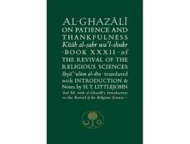 Livro al-ghazali on patience and thankfulness de abu hamid al-ghazali (inglês)