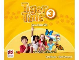 Livro tiger time level 3 audio cd de carol read,mark ormerod (inglês)