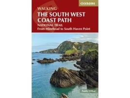 Livro walking the south west coast path de paddy dillon (inglês)