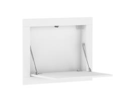 Secretária AKL FURNITURE PRIVATE Ram (Branco - Madeira engenheirada - 74x10x59 cm)