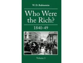 Livro who were the rich? de w d rubinstein (inglês)