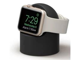 Carregador de Apple Watch SLOWMOOSE Mling Stand Apple Watch Gerenciamento de Cabos para Iwatch (Preto)
