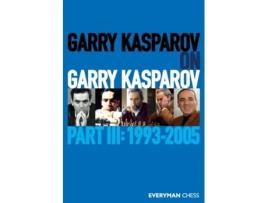 Livro garry kasparov on garry kasparov, part 3 de garry kasparov (inglês)