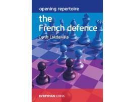 Livro opening repertoire: the french defence de cyrus lakdawala (inglês)