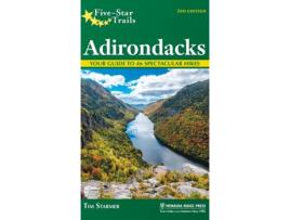Livro five-star trails: adirondacks de tim starmer (inglês)