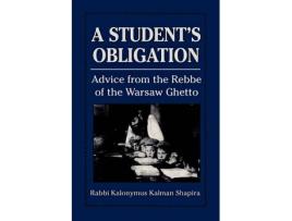 Livro a student's obligation de kalonymus shapira (inglês)