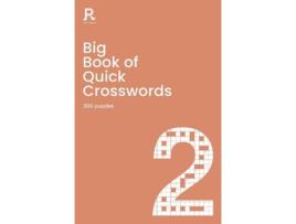 Livro big book of quick crosswords book 2 de richardson puzzles and games (inglês)