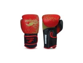 Luvas para Boxe Thaï DORAWON (Unissexo - Vermelho - 10 oz)