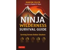 Livro ninja wilderness survival guide de hakim isler (inglês)