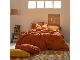 Capa de Edredão HAPPYFRIDAY Basic (240 x 220 cm - Algodão - Terracota)
