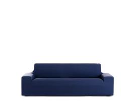Capa para Sofá de 3 Lugares Bielástica EYSA (210 x 70 x 110 - Poliéster - Azul)