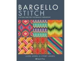 Livro bargello stitch de laura angell,lynsey angell (inglês)