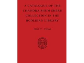 Livro A Catalogue of the Chandra Shum Shere Collection in the Bodleian Library (Inglês)