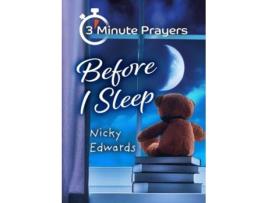 Livro 3 - minute prayers before i sleep de nicky edwards (inglês)