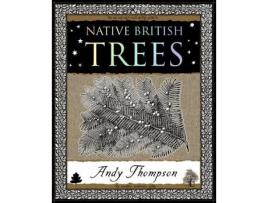 Livro native british trees de andy thompson (inglês)