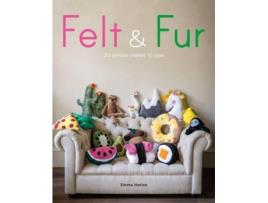 Livro felt & fur de e herian (inglês)