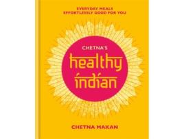 Livro chetna's healthy indian de chetna makan (inglês)