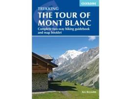 Livro trekking the tour of mont blanc de kev reynolds (inglês)