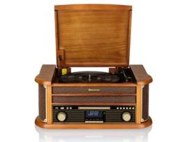 Gira-Discos Vinilo Vintage Bluetooth Usb ROADSTAR Hif1993Dbt Madeira