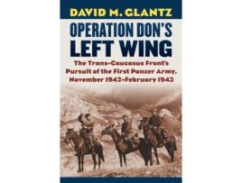 Livro operation don's left wing de david m. glantz (inglês)