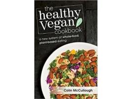 Livro the healthy vegan cookbook de colin mccullough (inglês)