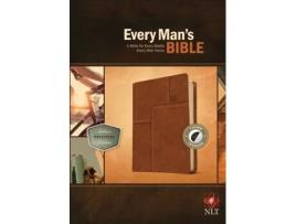 Livro nlt every man's bible, deluxe messenger edition de stephen arterburn (inglês)