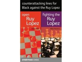 Livro counterattacking lines for black against the ruy lopez de glenn flear,milos pavlovic (inglês)