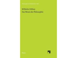 Livro das wesen der philosophie de author wilhelm dilthey (alemão)