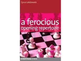 Livro a ferocious opening repertoire de cyrus lakdawala (inglês)